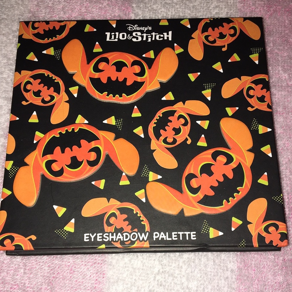 🎃Disney Lilo & Stitch Halloween Pumpkin Eyeshadow Palette